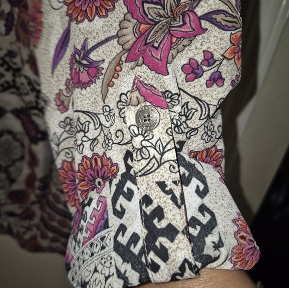 Worthington Multicolor Patterned Blouse - Picture 4 of 7